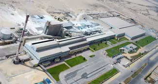 Furnace of Saint-Gobain Glass Egypt